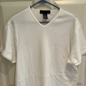 Mens Banana Republic white t-shirt.
